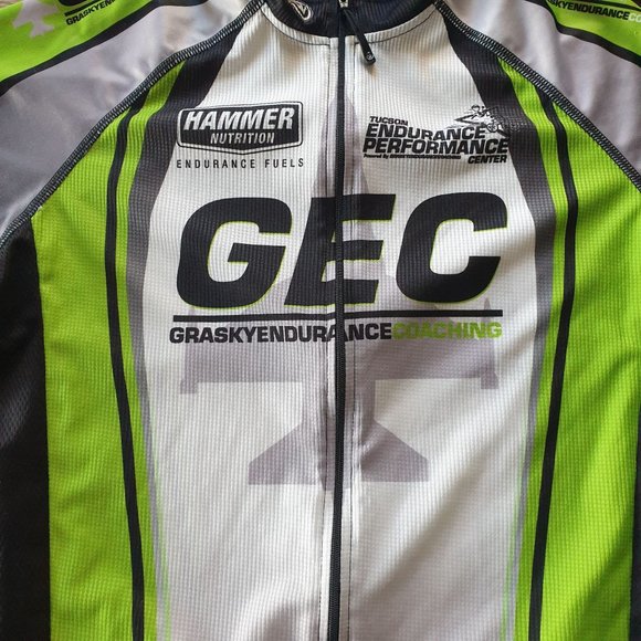 Canari Mens M Medium Cycling Jersey Shirt Road Bicycle Racing Tour Endurance - Picture 5 of 9